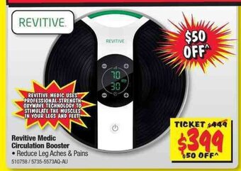 JB Hi-Fi Revitive Medic Circulation Booster offer