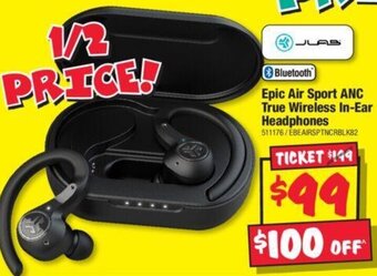 JB Hi-Fi Epic Air Sport ANC True Wireless In-Ear Headphones offer