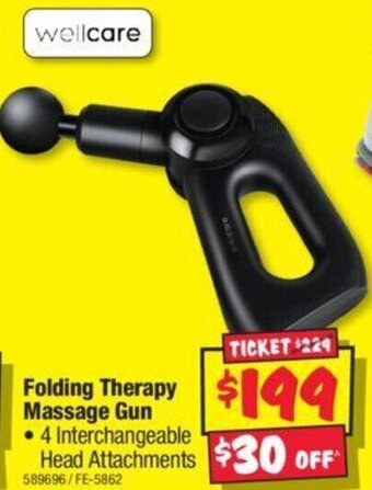 JB Hi-Fi Folding Therapy Massage Gun offer