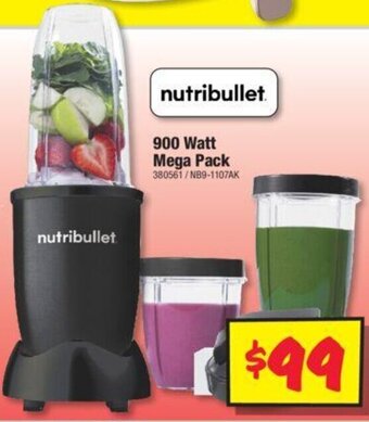 JB Hi-Fi Nutribullet 900 Watt Mega Pack offer