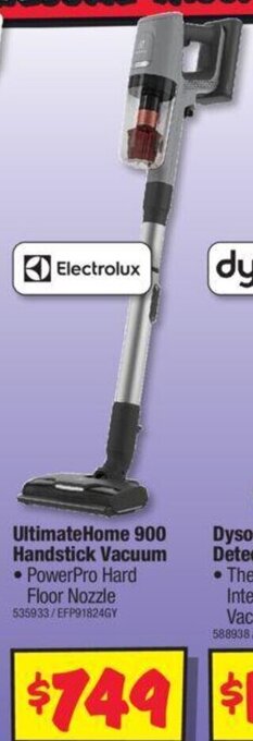 JB Hi-Fi UltimateHome 900 Handstick Vacuum offer