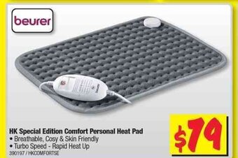 JB Hi-Fi Beurer - HK Special Edition Comfort Personal Heat Pad offer