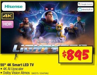 JB Hi-Fi 55" 4K Smart LED TV offer