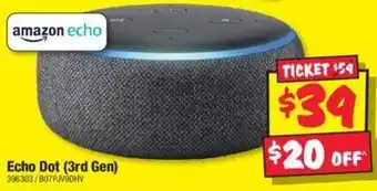 JB Hi-Fi Echo Dot (3rd Gen) offer
