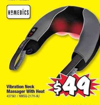JB Hi-Fi Homedics Vibration Neck Massager with Heat offer