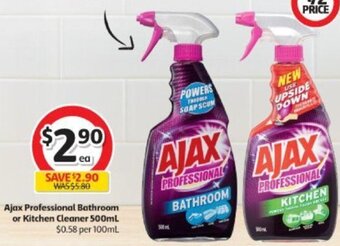 Ajax Professional Bathroom Or Kitchen Cleaner 500ml