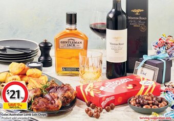 Coles Coles Australian Lamb Loin Chops offer