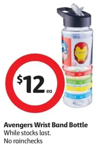 Avengers Wrist Band Bottle