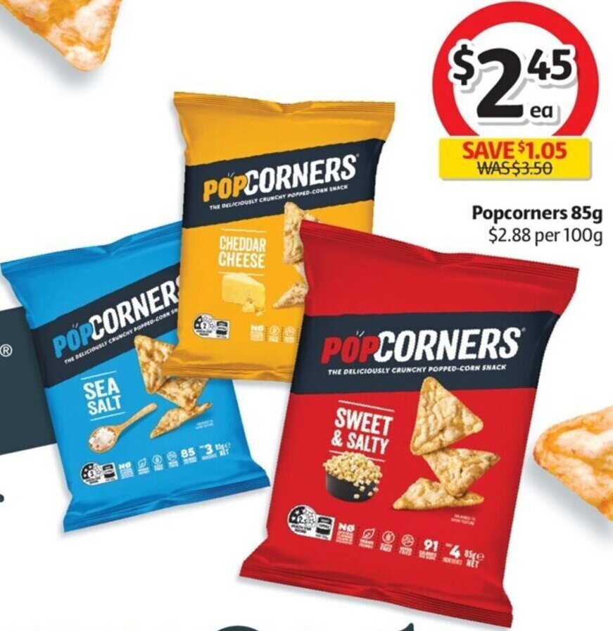 Popcorners 85g offer at Coles