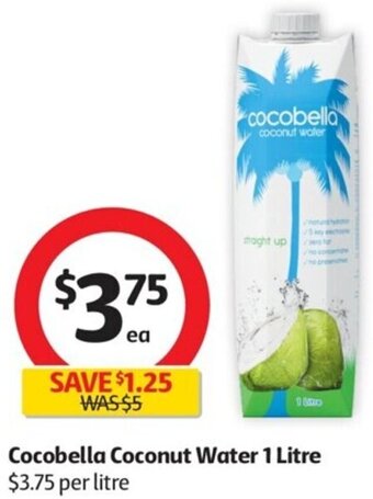 Cocobella Coconut Water 1 Litre