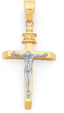 Goldmark 9ct gold cross pendant offer