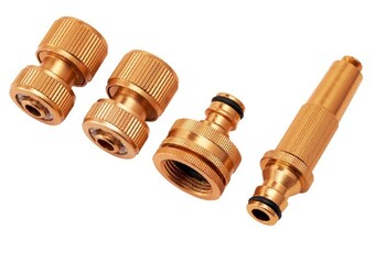 Metal hose accessories 4 pack