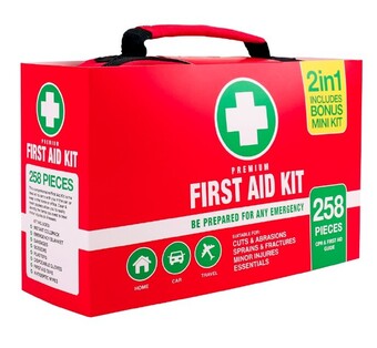 Coles 258 piece premium first aid kit offer