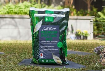 Coles Rocky point earth saver potting mix 22l offer