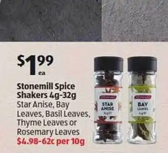 Stonemile spice shakers