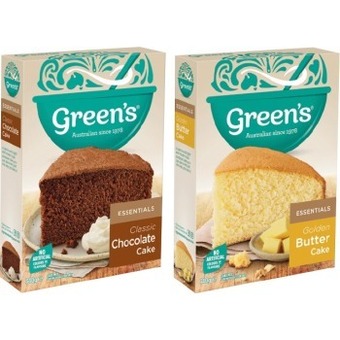 IGA Green's essentials cake mix 340g selected varieties offer