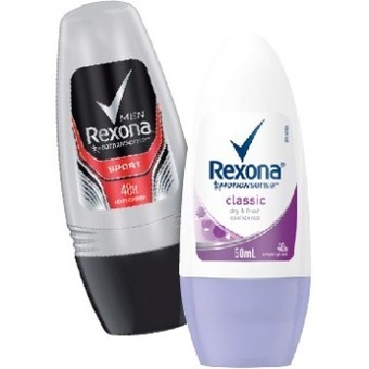 IGA Rexona antiperspirant roll-on 50ml selected varieties offer