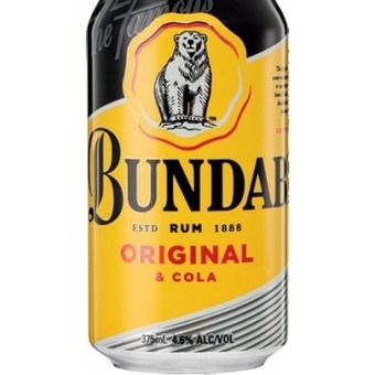 IGA Bundaberg rum 4.6% varieties 10 pack offer