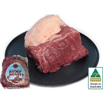 IGA Farmers choice beef rump roast offer