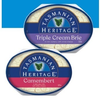 IGA Tasmanian heritage cheese 125g selected varieties offer