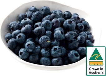 IGA Australian blueberries 125g punnet offer