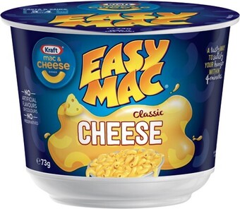 IGA Kraft easy mac classic cheese bowl 73g offer