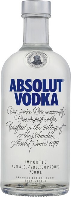 IGA Absolut vodka 700ml varieties offer