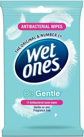 Wet ones travel pack 15 pack selected varieties