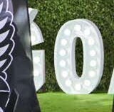 Lombard Light up letters hire* offer