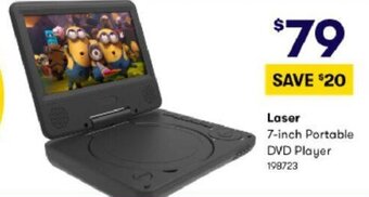 BIG W Laser 7-inch Portable DVD Player offer