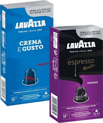 Woolworths Lavazza nespresso compatible capsules pk 10 offer
