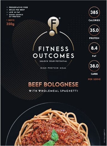Woolworths Fitness outcomes frozen meals 350g – from the freezer offer