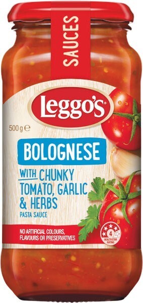 Woolworths Leggo’s pasta sauce 500g offer
