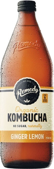 Woolworths Remedy kombucha 750ml offer