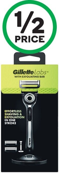 Woolworths Gillette labs razor system with magnetic stand offer