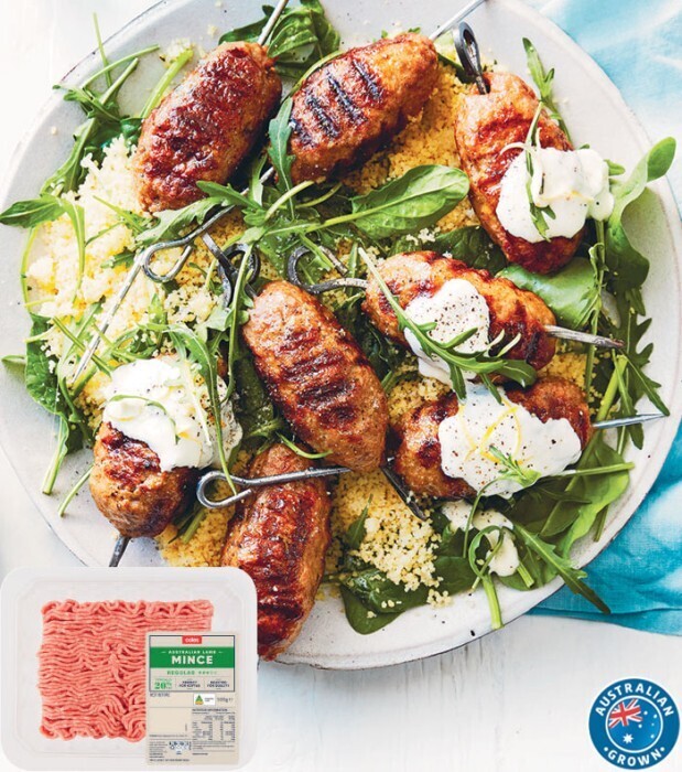 Coles australian lamb mince 500g offer at Coles