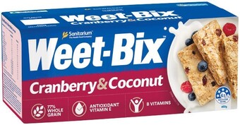 Woolworths Sanitarium weet-bix blends 450-575g offer