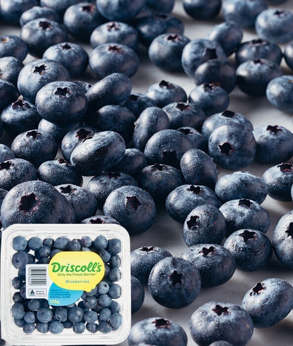 Australian blueberries 125g offer at Coles