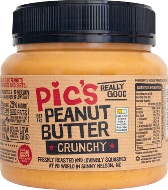 Coles Pics really good peanut butter crunchy 1kg offer