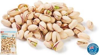 Coles australian roasted & salted pistachios 400g pack