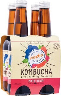 Coles Nexba kombucha 4x330ml offer