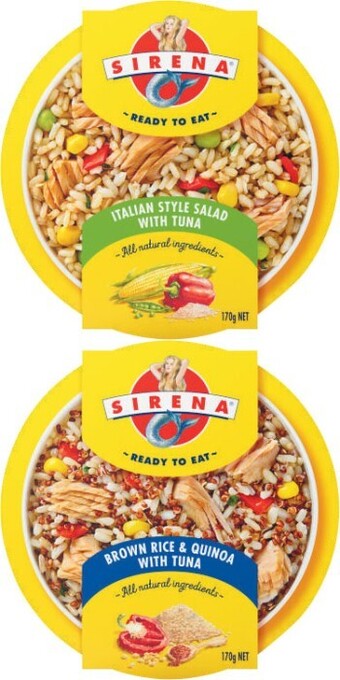Sirena ready to eat meal with tuna 170g