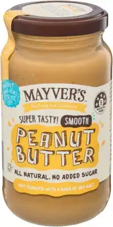 Coles Mayver’s smooth peanut butter 375g offer