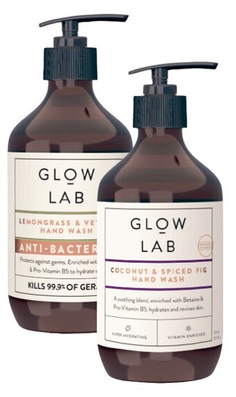 Glow lab hand wash 300ml
