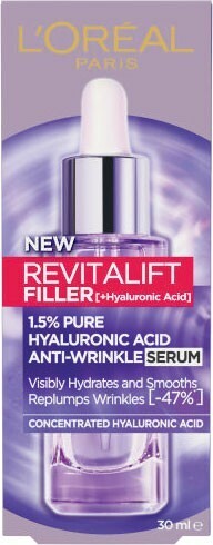 Coles L’oréal revitalift filler [+hyaluronic acid] serum 30ml offer