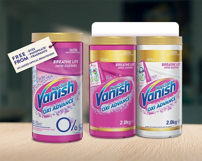 Vanish gold pro stain remover powder 2kg offer at Coles