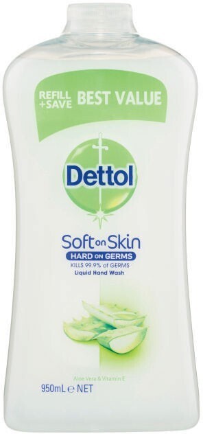 Coles Dettol anti bacterial hand wash refill 950ml offer