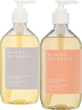 Coles Beach road naturals hand wash 500ml offer