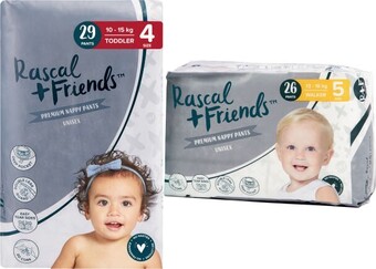 Coles Rascal + friends bulk nappy pants 24 pack-29 pack offer