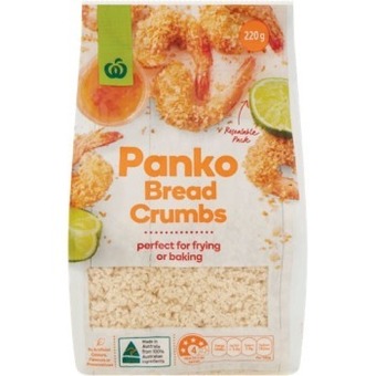 Woolworths Woolworths panko bread crumbs 200-220g offer